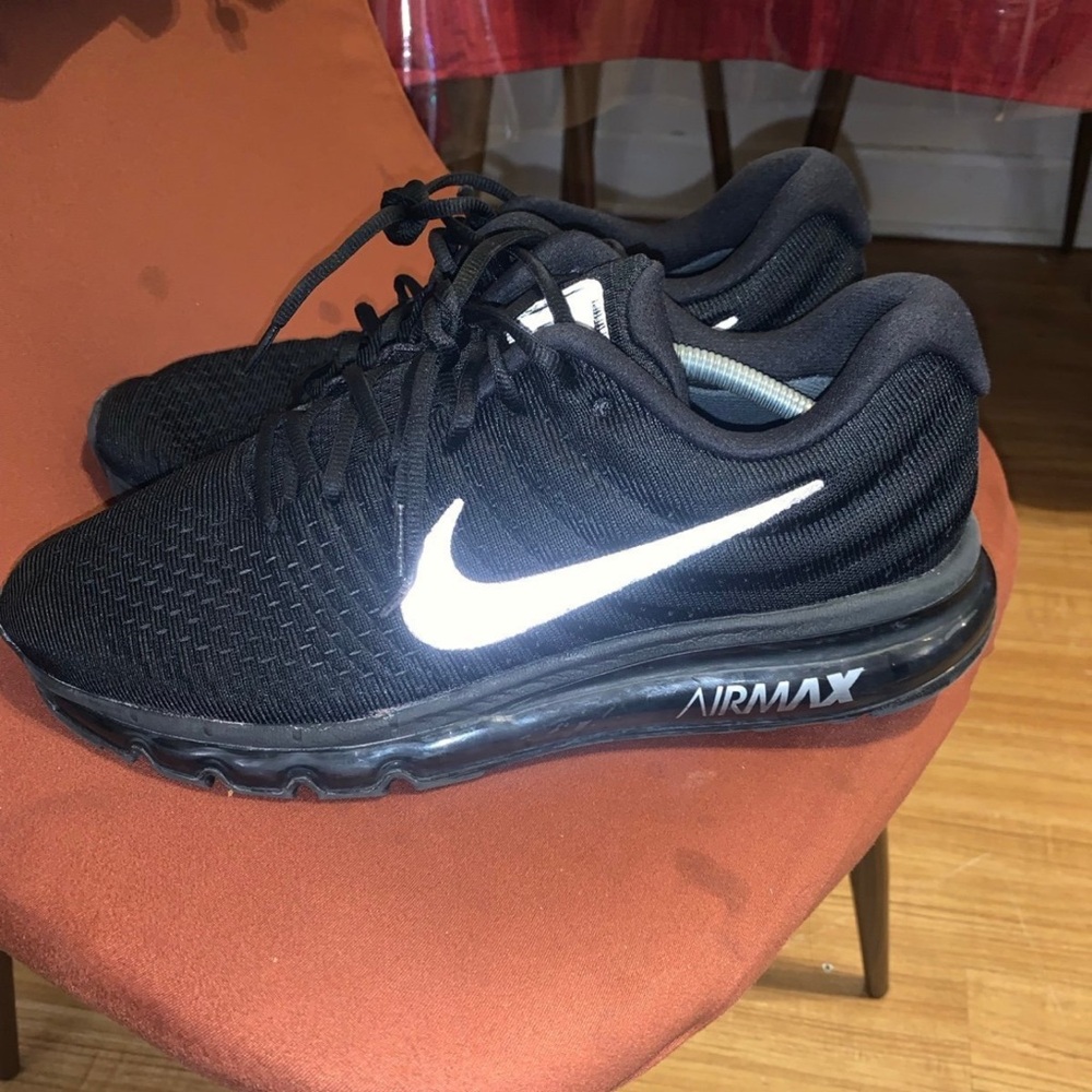 Nike Air Max 2017 Black Anthracite 3m sz 11 used ✅